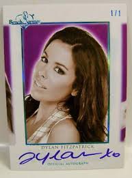 DYLAN FITZPATRICK 1/1 ONE OF ONE OFFICIAL AUTO HOT FOR TEACHER BENCH WARMER  2020