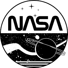 Browse and download hd nasa logo png images with transparent background for free. Nasa Design Vintage Papel De Parede De Astronauta Arte Sobre Surfe Estampas