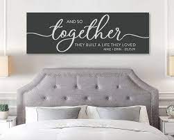 24 Christmas Gifts That Will Get Any Engaged Couple In The Holiday Spirit Personalized Bedroom Decor Paper Gifts Anniversary Anniversary Gifts