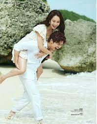 See more of global we got married on facebook. Song Ji Hyo And Chen Bolin Starring In We Are In Love For Cosmobride Pre Wedding Photoshoot Summer Engagement Session Brides Magazine