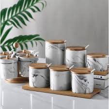 Keramik batu alam yang dipasang di ruang makan bisa. Tempat Bumbu Dapur 3 Susun Bahan Marble Marbel Marmer Keramik Mewah Lazada Indonesia