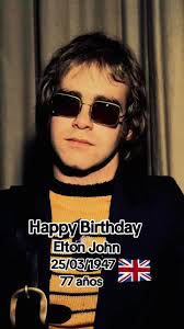 Elton John Happy Birthday