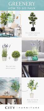 Greenery Goes With Everything Nature S Favorite Home Accent Is Fresh Vibrant And Always In Style You Can Go The Faux R Home Accents Farmhouse Vase Greenery