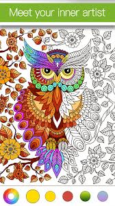 Download Simply Tap To Pick Color And Paint All You Need Is Your Imagination Be An Artist Now Owl Coloring Pages Coloring Books Coloring Apps