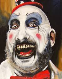 Sid Haig as Captain Spaulding 11"x14" Artist Signed Fine Art Print  -gothic-creepy Horror Art-rob Zombie-1000 Corpses-devils Rejects in One