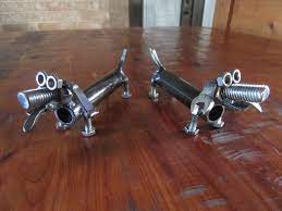Pin On Metal Art Dogs