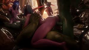 Rule34 Nagoonimation - Night Elf Fantasy Fucking