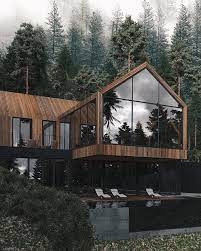 Everyone from henry david thoreau to cheryl strayed has headed to the forest for contemplation. Random Inspiration 399 Contemporary House Design Forest House Modern House Design