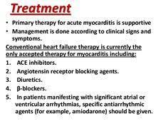 Treatment is usually supportive care and conventional heart failure therapy. 36 Myocarditis Ideas Inflammation Of The Heart Rare Disorders Heart Muscle