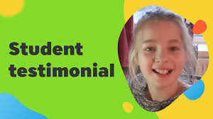 Student testimonial