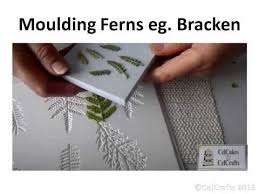 Free Tutorial On Our Ferns Mould Celcakes Celcrafts Ferns Gum Paste Cake Decorating Supplies