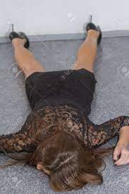 A 51 year old woman was shockingly shot and killed while praying at church, yesterday. Crime Scene Young Woman In Short Dress Playing Dead On The Stock Photo Picture And Royalty Free Image Image 20442539