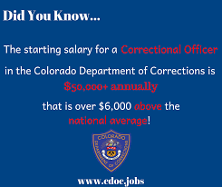 Learn More At Cdoc Jobs Didyouknow Career Salary Information With Images Department Of Corrections Career Opportunities Correctional Officer