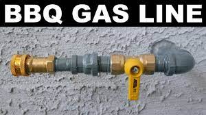 Some other parts that you may need to replace include the flavor briquettes, grill grates, ignitor collector box, and ignition as needed. Natural Gas Bbq Grill Gas Line Install Youtube
