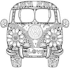 Vw bus coloring page | coloring pages, black and white. 20 Shy Hippybus From Disney Cars Coloring Pages