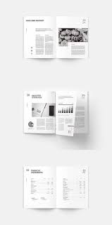 Annual Report Book Design Layout Magazine Layout Design Brochure Design