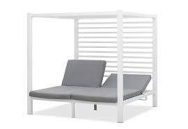 Whether you have a small apartment or are looking for solution in a guest room, a lounge bed matches the theme or decor of any space. White Casablanca Outdoor Daybed Amart Furniture