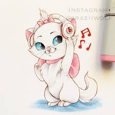Craziiwolf S Photo On Instagram Disney Artwork Disney Drawings Marie Aristocats