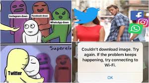 Do not show the poster of your memes. Whatsapp Instagram Down Worldwide Photos And Audio Cannot Be Downloaded Twitterati Meme News On Me Me
