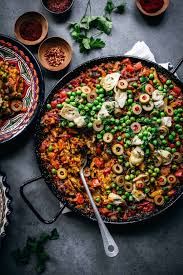 Vegan Paella Recipe Crowded Kitchen Recipe In 2020 Paella Recipe Vegan Comfort Food Recipes