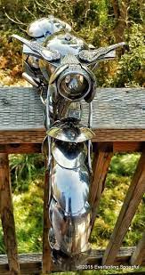 Optically Addicted Motorcycle Spoon Art By Art Vintage Art Spoon Art