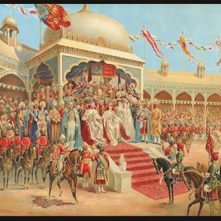 King George V and Queen Mary presided over the spectacular Delhi Durbar #OnThisDay #OnThisDay in 1911, the only Coronation of a British Monarch as the King-Emperor in India: (link in Bio ➡️