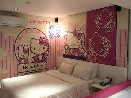 Bedroom Design Hello Kitty With Images Hello Kitty Bedroom Decor Hello Kitty Rooms Hello Kitty Bedroom