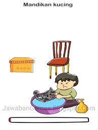Kunci jawaban brain out level 171 180 lengkap dengan gambar. Brain Out Level 164 Mandikan Kucing Terbaru 2021