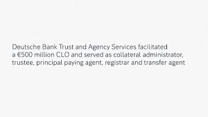 We offer a full range of superior products and services, comprising investment advisory and brokerage services. Structured Finance Case Study By Deutsche Bank Trust And Agency Services Youtube