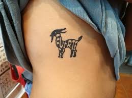 Goat tattoos can also take on a meaning more similar to. Fuerteventura S Goat Picture Of Twister Henna Tattoo Fuerteventura Tripadvisor