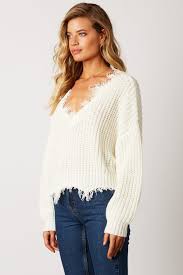 Maybe you would like to learn more about one of these? Distressed Knit Sweater Coutonic