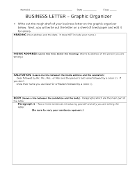 Business Letter Graphic Organizer Resource Preview Business Letter Format Formal Letter Writing Format Formal Letter Writing