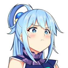 Pouty Aqua Chan Anime Chibi Anime Cute Anime Character