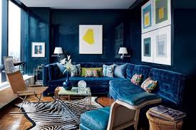 Interiors Inspiration Architectural Digest Navy Blue Living Room Blue Living Room Blue Rooms