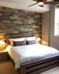 Diy Easy Peel And Stick Wood Wall Decor Remodel Bedroom Home Bedroom Design