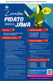Lomba Pidato Berbahasa Jawa Bpnb D I Yogyakarta