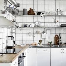 White brick wallpaper white trellis wallpaper white subway wallpaper white tile wallpaper peel and stick wallpaper self adhesive on kitchen backsplash removable wall covering 17.7×78.7. Nordic Small White Brick Kitchen Bathroom Wall Brick Bathroom Balcony Wall Brick 150 Black And White Lattice Small Square Brick Tile