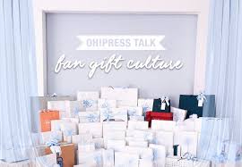 Oh Press Talk Fan Gift Culture Oh Press
