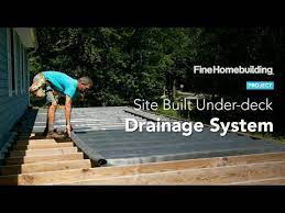 Before installation, prepare the components. How To Install Under Deck Drainage Systems Youtube