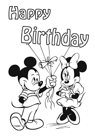 Here's a set of free printable alphabet letter images for you to download and print. Celebrate With Mickey Friends Birthday Coloring Pages Cards Free Printbirthday Cards