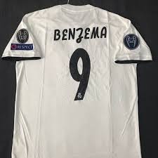 The dark grey shirt has light grey jersey real madrid away 2017/2018 official stok terbatas!! Shirts Real Madrid Soccer Jersey 2182019 Benzema 9 Xl Poshmark