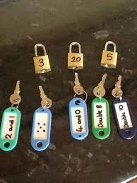 Using Keys And Padlocks To Link Numbers To Subitising And Number Facts Thanks Lynne Graham Fun Math Centers Math Centers Fun Math