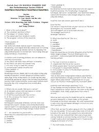 Contoh Soal Un Bahasa Inggris Smp Dan Pembahasannya Secara Efektif Lebah Alam