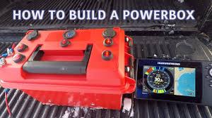 Attach the terminal ends and your diy waterproof electronics battery box is complete. How To Build A 12v Portable Battery Power Box For Ice Fishing Kayaking Or Camping Youtube