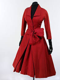 Ecarlate Dress Dior Christian V A Search The Collections Vintage Dresses Fashion 1950s Fashion