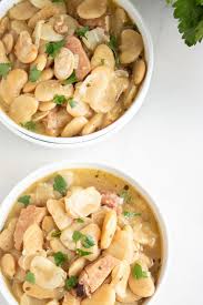 In a large heavy bottom stockpot, combine ham bone, beans, ketchup, kirkland seasoning, and salt. Instant Pot Butter Beans With Ham Hocks Is A Super Easy And Comforting Dish To Serve Up No Soak Butter Bean Bean Recipes Instant Pot Butter Beans Butter Beans