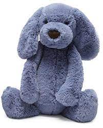 Jellycat Bashful Chambray Puppy Large 14 Jellycat Puppy Soft Toy Toy Puppies Teddy Bear Stuffed Animal