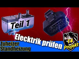 Standheizung Zuheizung Reparatur Elektrik Kontrolle Youtube