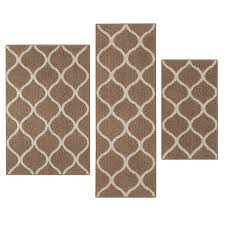 Vintage wool carpet throw kilim jute floor mat large area rugs kitchen throws. Maples Rugs Kitchen Rug Set Rebecca 3pc Set Non Kid Accent Throw Rugs Runner Made In Usa For Entryway And Bedroom Cafe Brown White Buy Online In Botswana At Botswana Desertcart Com Productid