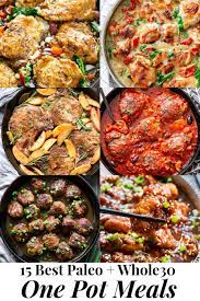 15 One Pot Paleo Meals Paleo Recipes Paleo Recipes Dinner Paleo Running Momma